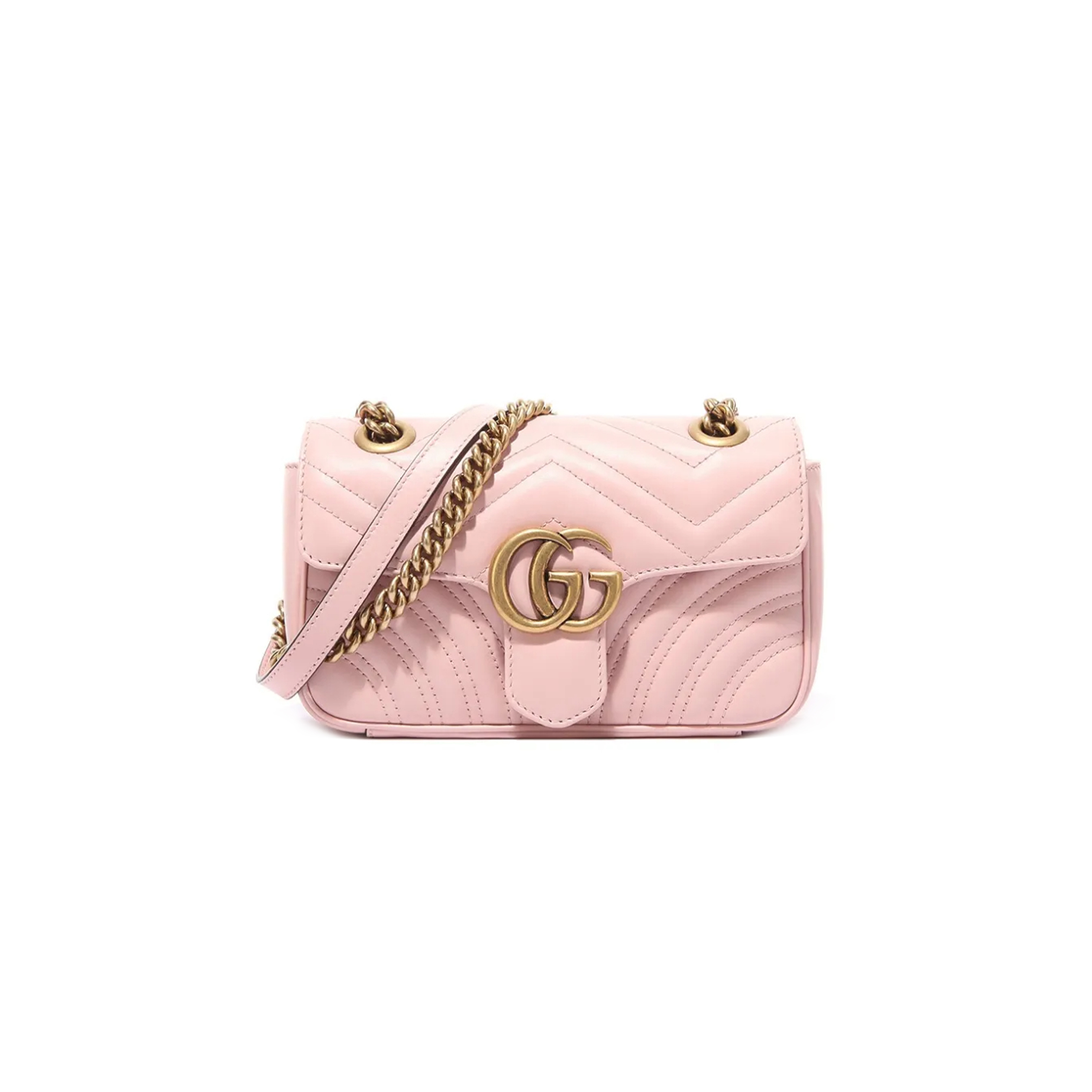 GUCCI GG MARMONT SMALL SHOULDER BAG 446744DTDIT5909 (22*13*6cm)
